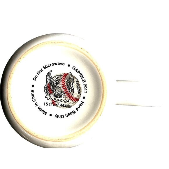 St Louis Cardinals Raised Logo Baseball Stitch Ceramic Mug Official MLB 2011 Mug - Picture 8 of 8